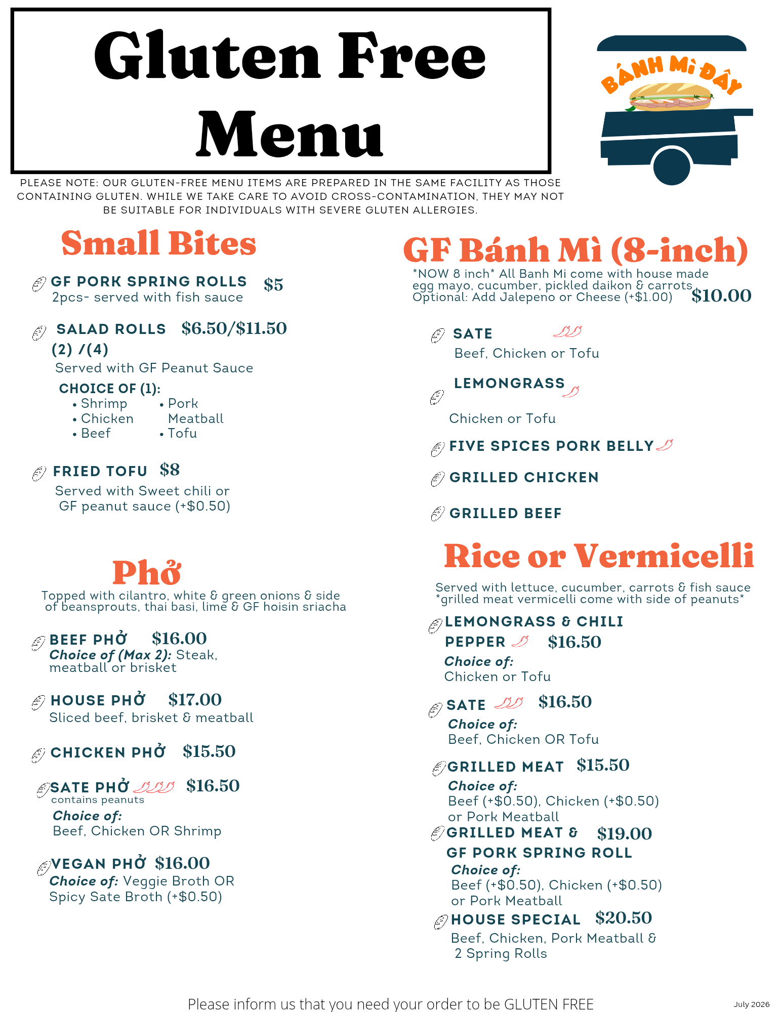 Copy of Takeout menu _20260720_111949_0000 Gluten Free Menu